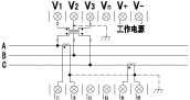 威勝DSSD332-1G主端子接線圖