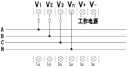 威勝DDSD332-1V(三相三線)/DTSD342-1V(三相四線)數(shù)顯儀表接線圖