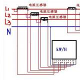 威勝電表三相電能表DTS343-3接線方法