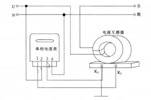 單相電表怎么接線